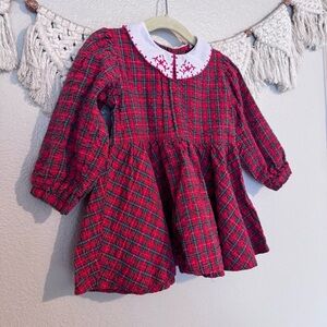 OshKosh‎ B'Gosh Plaid Dress Vintage